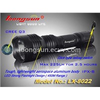 Loongsun Brand LED Strong Flashlight (8022)