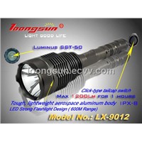 Loongsun Brand LED Strong Flashlight (9012)