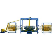 Minor four-shuttle plastic circular loom