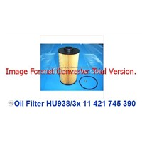 Oil Filter HU938/3x 11 421 745 390