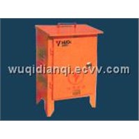 Outdoor building site distribution box