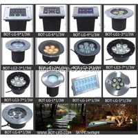 RGB Stainless Steel LED Underwater Lamps (1W, 3W, 9W, 24W, 18W, 12W, 36W 24V 12V