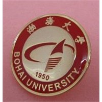 Soft Enamel School Badge