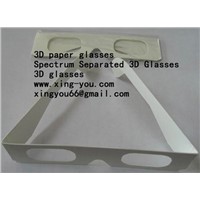 Spectrum Separated 3D Glasses