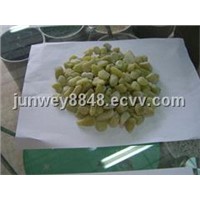 Yellow Green Jade Pebble (Cobble Stone)