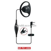 ear hook microphone for two way radio