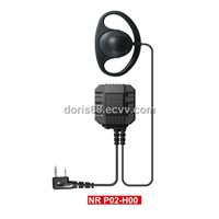 Ear Hook Microphone for Two Way Radio