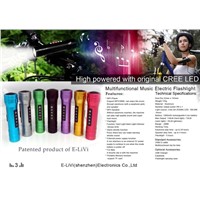 Multifunction Music Flashlight for Sports