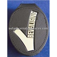 Badge Clip Holder & Leather Badge Holder
