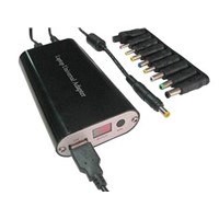 100W  universal laptop adapter with LCD for home