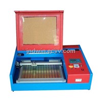 Jinan factory 400x400mm 40w portable laser cutting engraving machine (DW400)