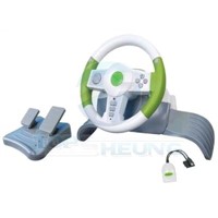 4 in 1 wireless Steering Wheel(PC+PS2+PS3+XBOX360
