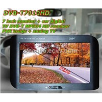 7&amp;quot; Monitor Car Digital TV MPEG4 Receiver H.264 PVR
