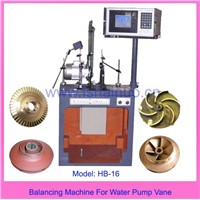 Balance Machine for Water Pump Impellers
