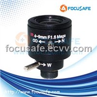 CCTV Lens  Varifocal Fixed Iris 4-9mm Mega Pixel CCTV Lens (FS0409FBMP)