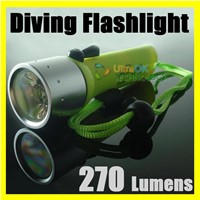 CREE Q4 LED Diving Flashlight Torch