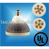 Dimmable LED light Par 30 light UL 8W adjustable