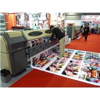 Economic heavy-duty Seiko large format solvent printer