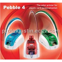Evolis Pebble4 single sided color printer~BEST VALUE!