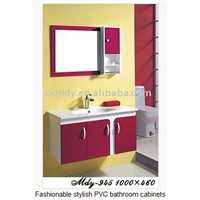 Fashionable Stylish PVC Bathroom Cabinets