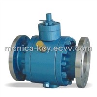 Forged Steel Trunnion Mounted  Ball Valve