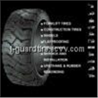 Forklift Solid Resilient Tire