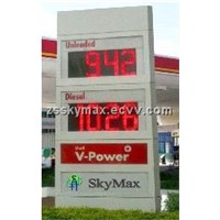 Gasoline Station LED Gas Pricer