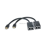 HDMI Extender (By CAT-5e/6 Cable)