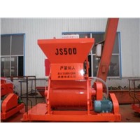 JS500 Double Axle Concrete Mixer