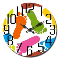 Kitchen wall clock/glass wall clock/clocks