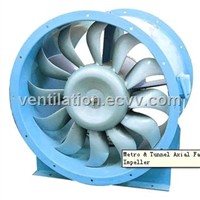 Metro &amp;amp; Tunnel Axial Fan with Cast Aluminium Impeller