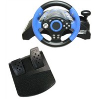 PS2/USB steering wheel