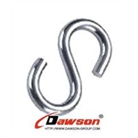 S-Hooks zinc plated, S hook manufacturer, supplier of China Dawson