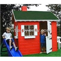 WOODEN PLAY HOUSE