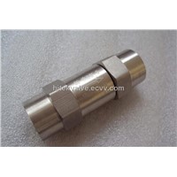 fixed cracking pressure check valve
