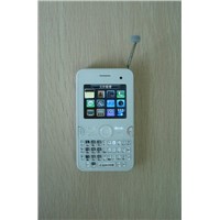iPhone4 Style Qwerty Keyboard TV Mobile Phone (E83 EC)