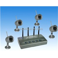 one to four wireless camera 4-channel real time receivingwireless monitor