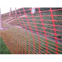 Orange Safety Barrier Fence