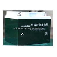 silicone power battery&silicone storage battery&battery&silicone battery 12V42AH