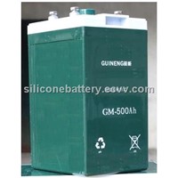 silicone power battery&amp;amp;silicone storage battery&amp;amp;battery&amp;amp;silicone battery 2V500Ah