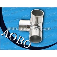 Stainless Steel Handrail Vertical Connector F16