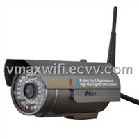 waterproof outdoor IR WIFI IP camera, 1/4 CMOS,M-JPEG-N,6mm lenses, 30m with 36 LEDs