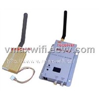 wireless video transmission,8Channel wireless AV transmitter and receiver