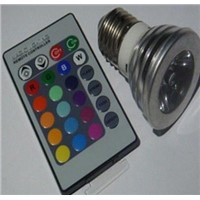 rgb led remote control light