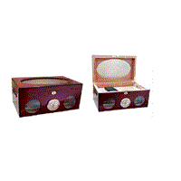 120CT Humidor with Round Handle