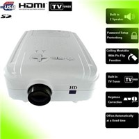 Hd Video Projector with Built in Tv Tuner support HDMI &amp;amp;1080P