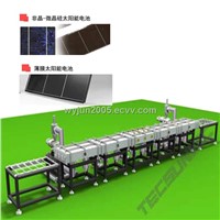 Manufacturing Line for a-s Silicon PV Solar Cell