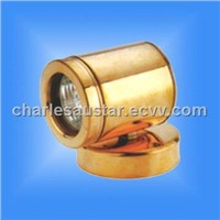 copper spot lights