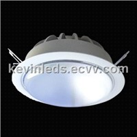 1x 20 W Comfortable Domed Glass LED Downlight