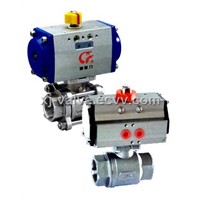 3PC Pneumatic Ball Valve